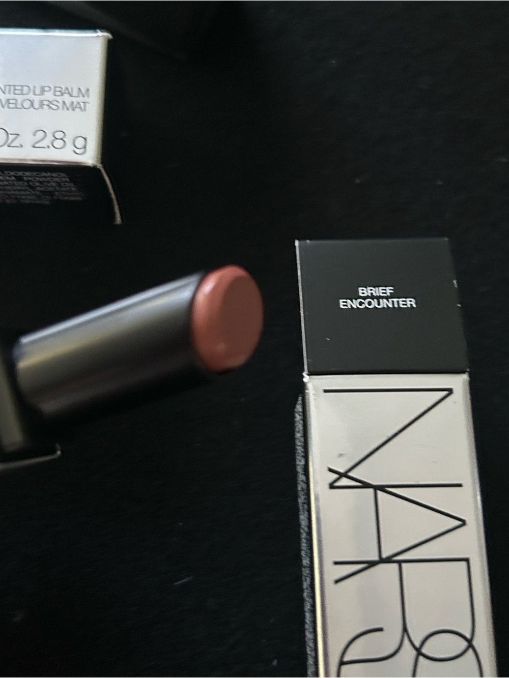 TWO PACK NARS Soft Matte Tinted Lip Balm in Brief Encounter NEW
